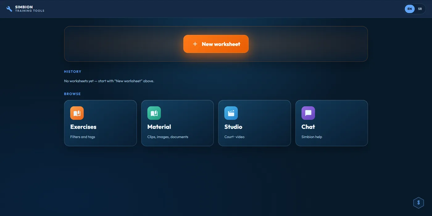Simbion Training Tools